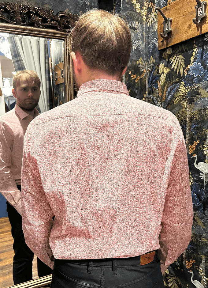 Maggiore Long Sleeve Shirt | Fuchsia