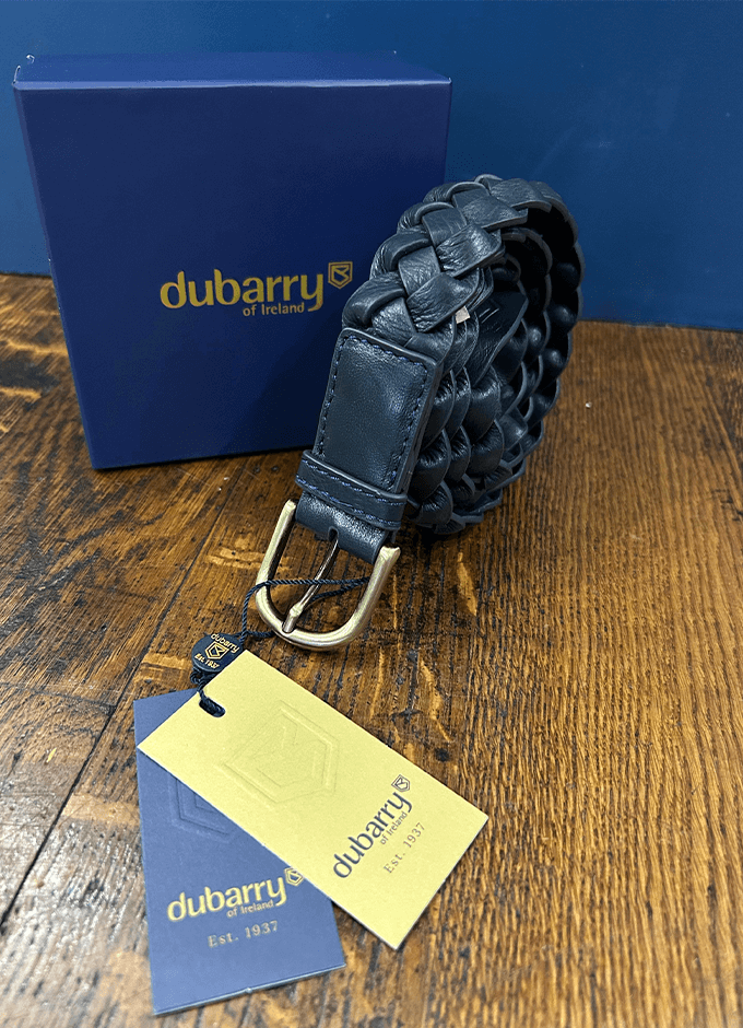 Belmore Women's Leather Belt | Navy