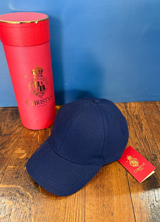 Baseball Cap | Linen Mix | Navy