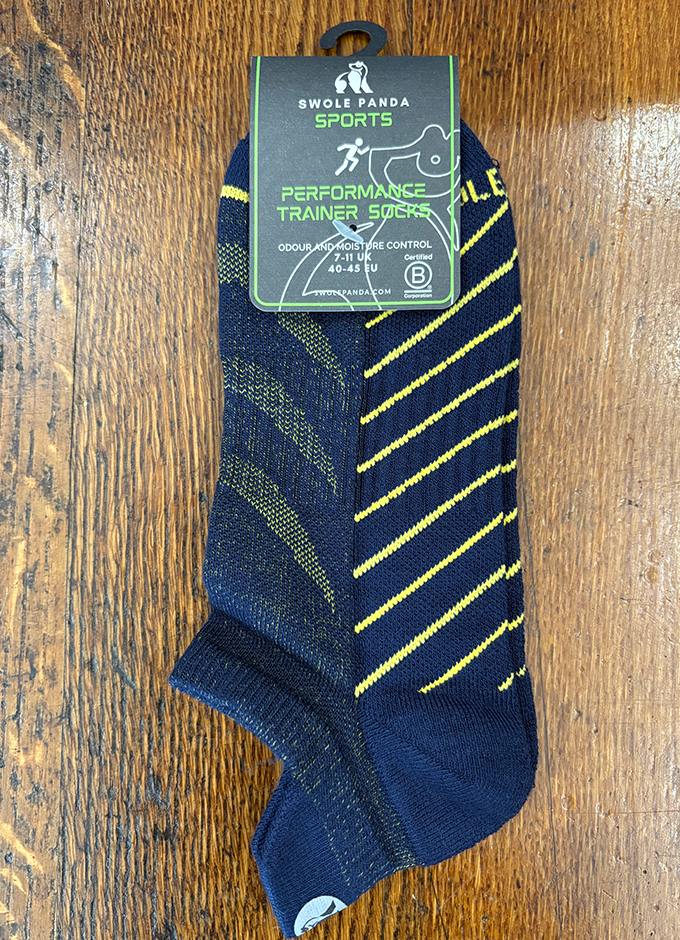 Swole Panda | Trainer Socks | Navy