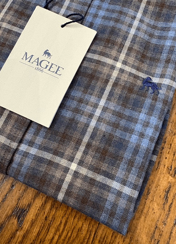 Nephin Shirt | Brown Check