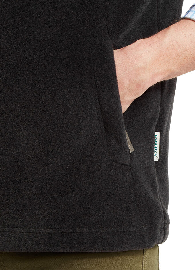 Oakham Fleece Gilet | Gunmetal Grey