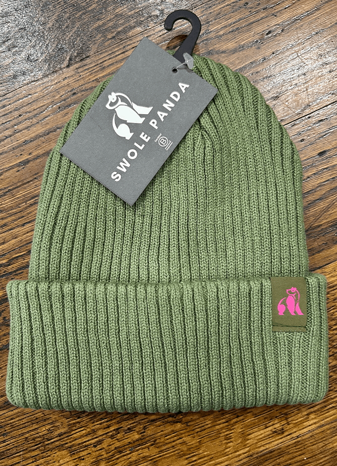 Organic Cotton Beanie | Olive