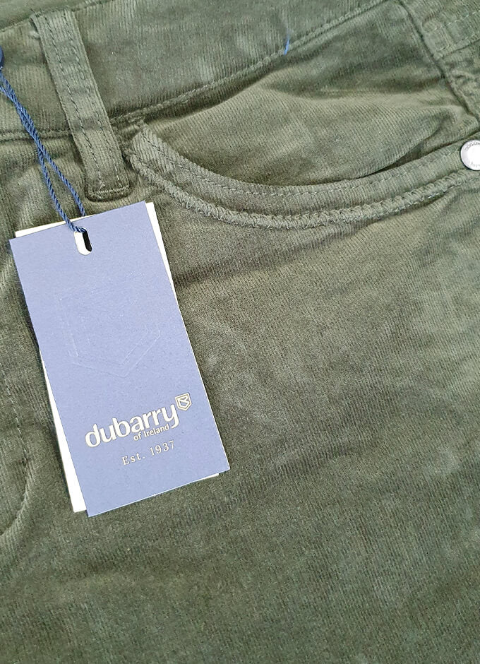 Dubarry | Cotton Couduroy Trousers | Olive