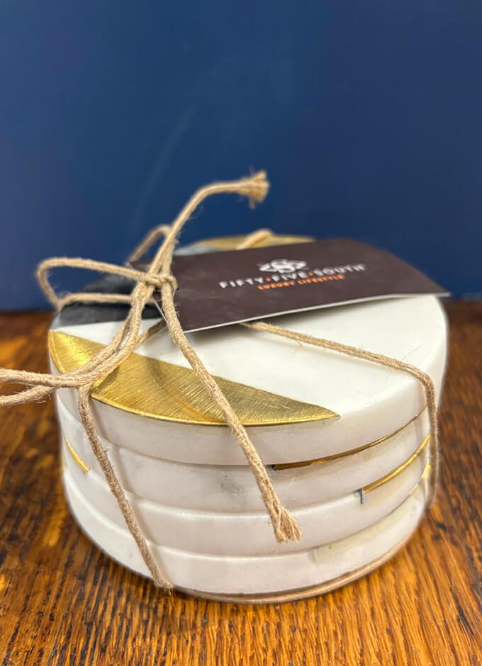 Omari Marble Coasters