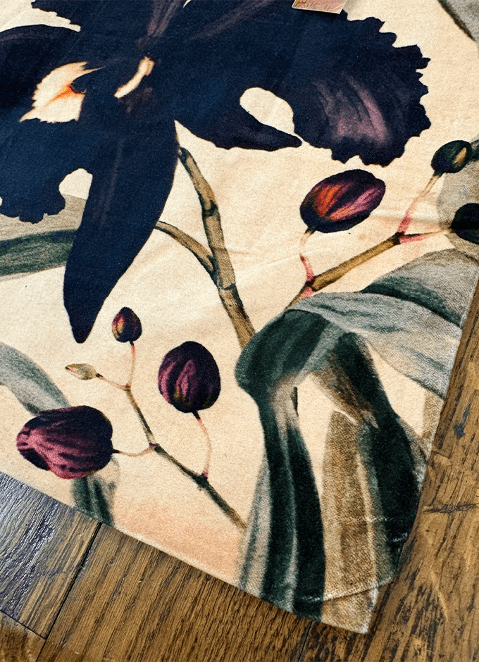 Velvet Tote | Midnight Orchid