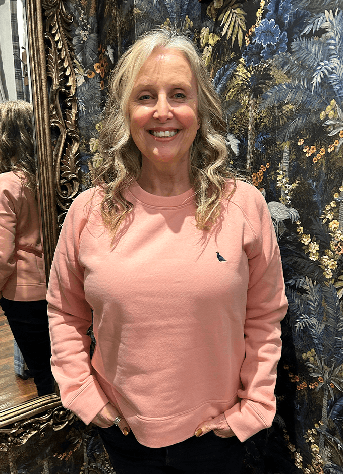 Newberry Ladies Sweatshirt | Pale Rose