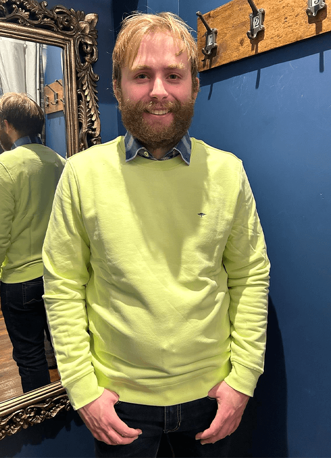 O-Neck Sweatshirt | Pear