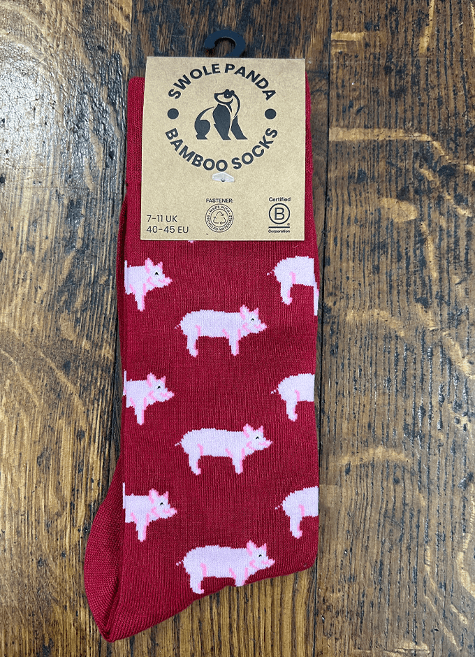 Swole Panda| Pig Socks