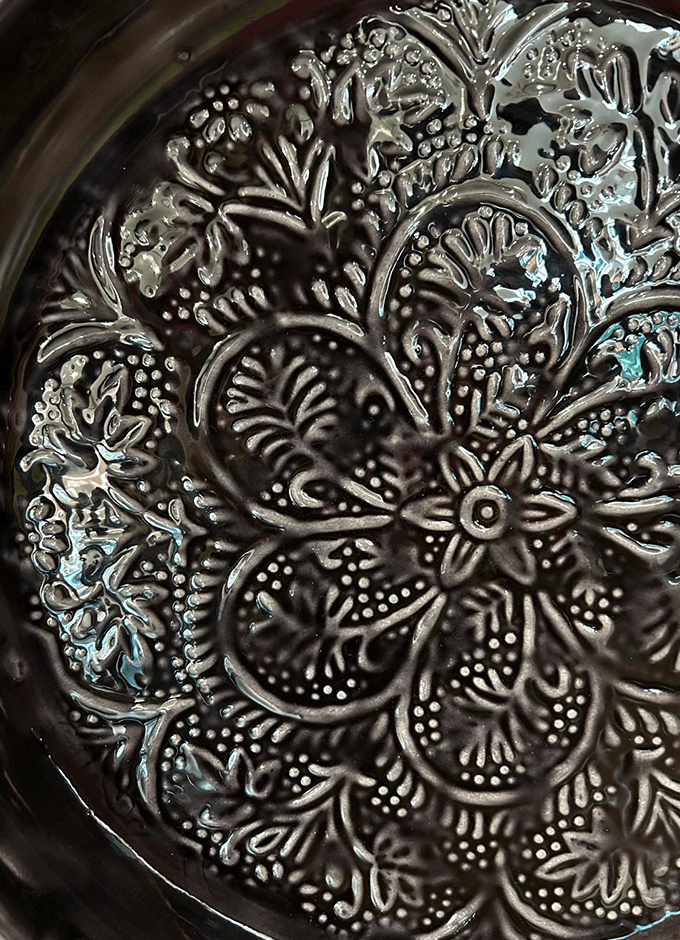 Enamel Platter | Slate