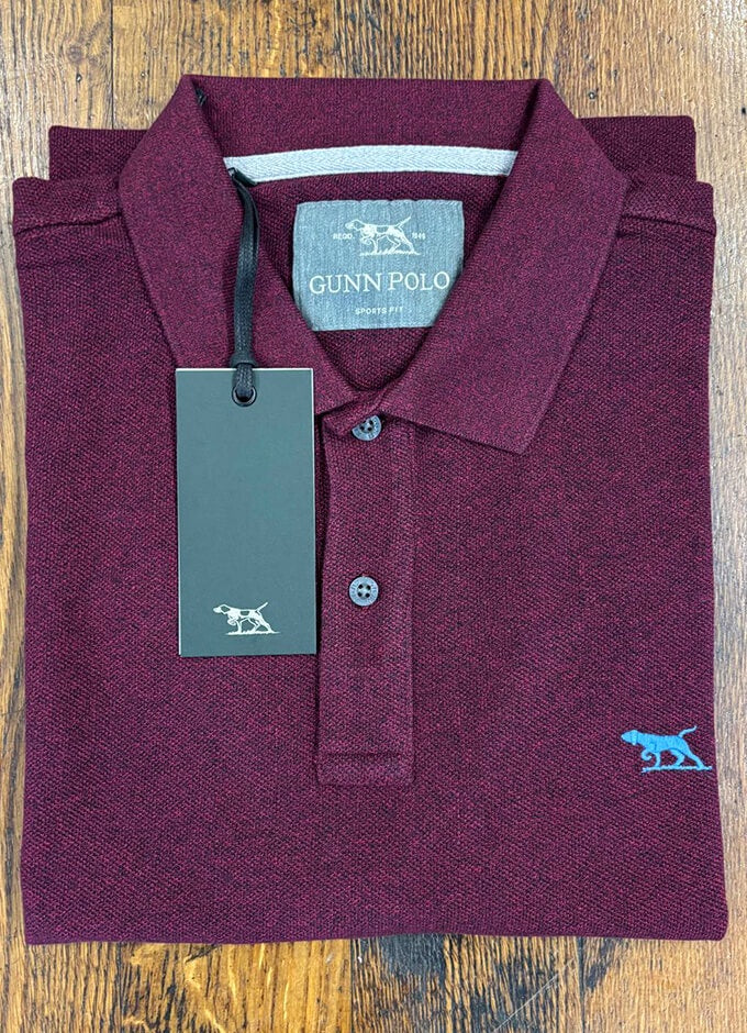 The Gunn Polo | Garnet
