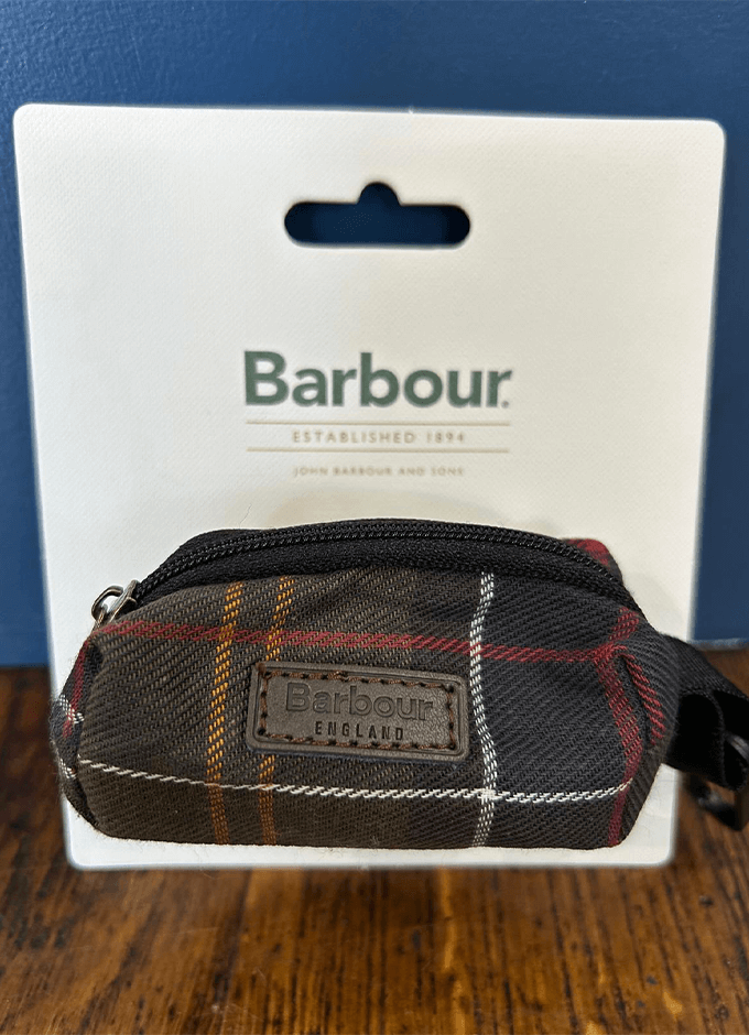 Tartan Poop Bag Dispenser
