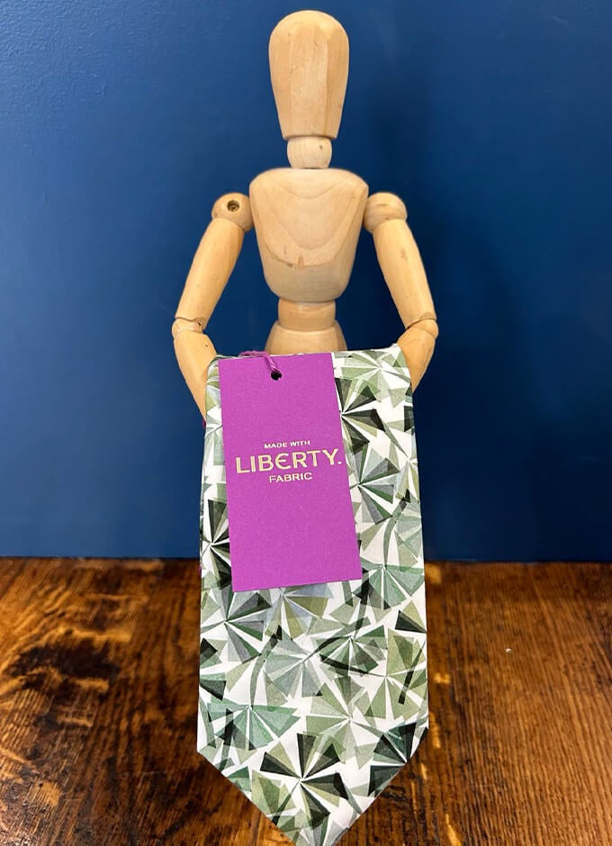 Tie | Prism Petal | Made with Liberty Fabric