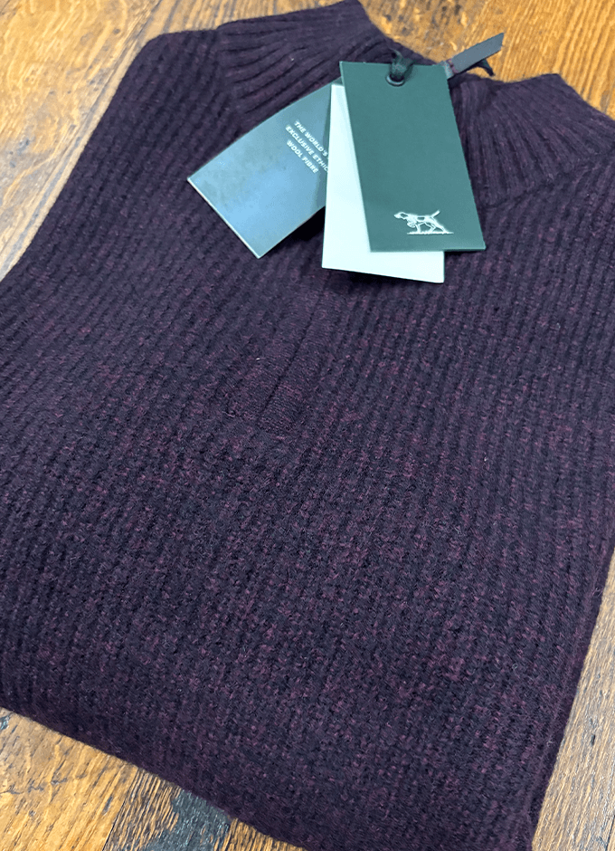 Rodd & Gunn |Robbies Road Knit | Black Fig