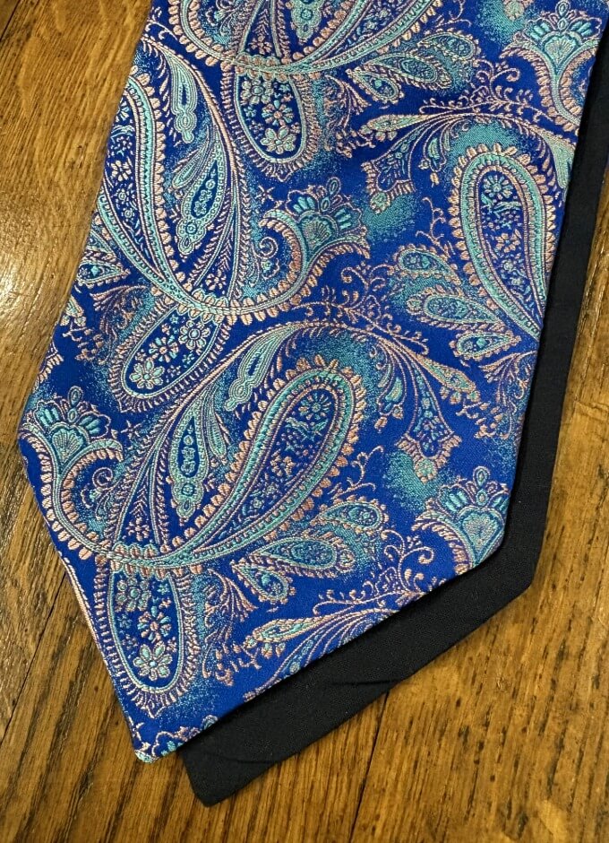 Cravat | Royal/Turquoise Design