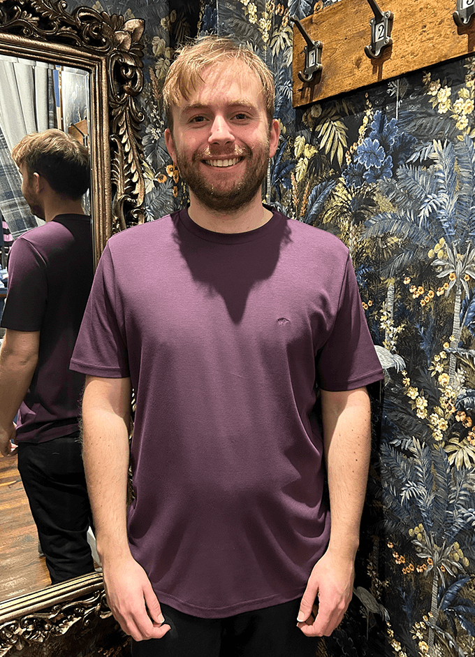 Sanforized T-Shirt | Aubergine