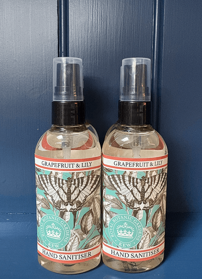 Kew Gardens | Hand Sanitiser | Grapefruit and Lily