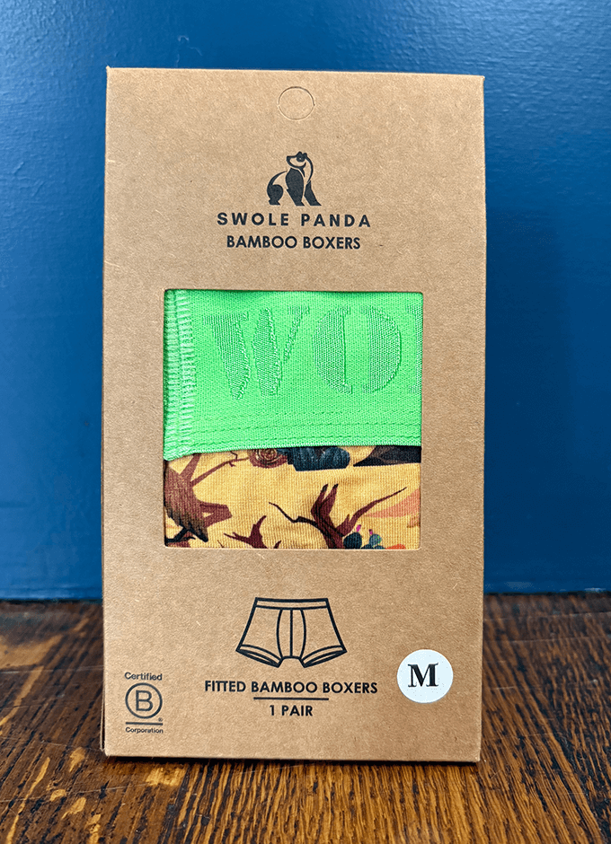 Swole Panda Bamboo Boxers | Savannah