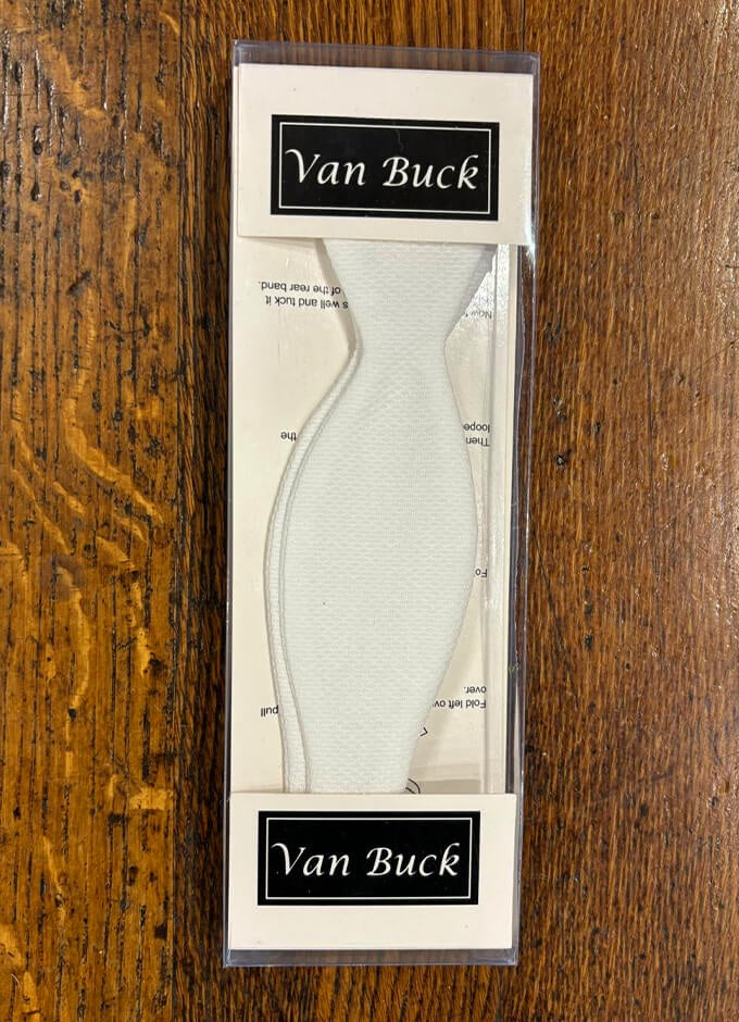 Self Tie White Marcella Bow Tie