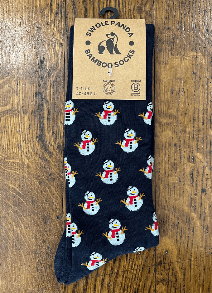 Swole Panda | Snowman Socks