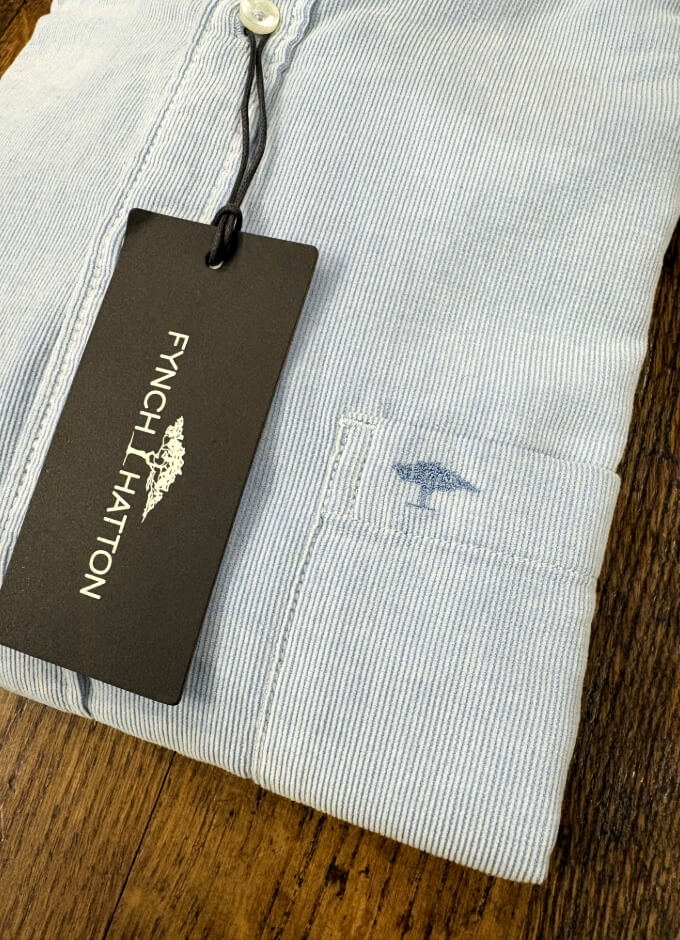 Melange Corduroy Shirt | Snow White