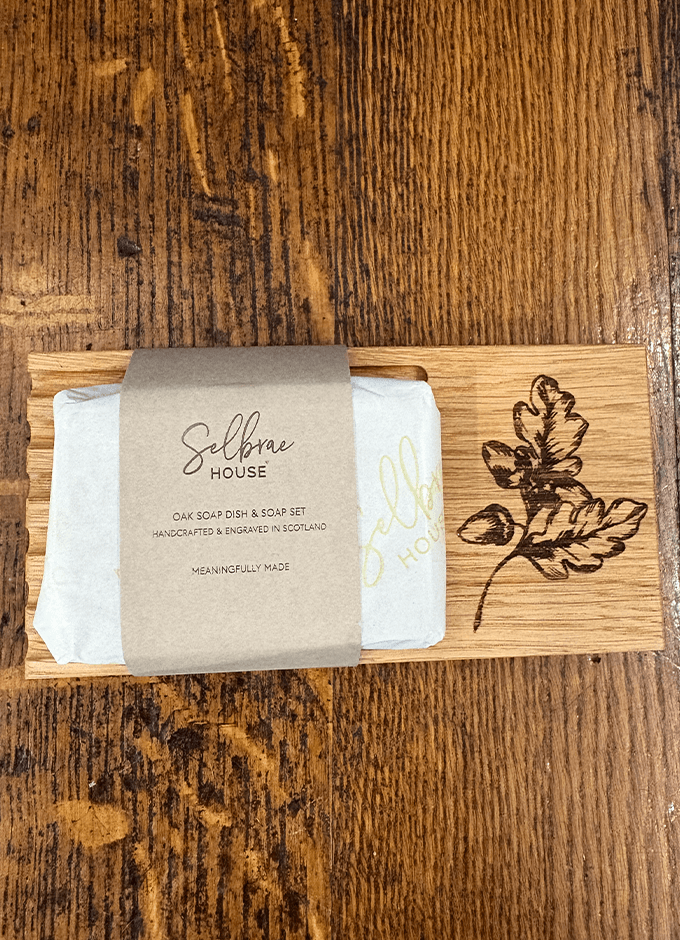 Selbrae | Oak Soap Dish | Acorn