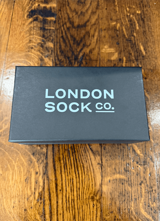 London Sock Co. | Argyle Pastels | Green & Beige