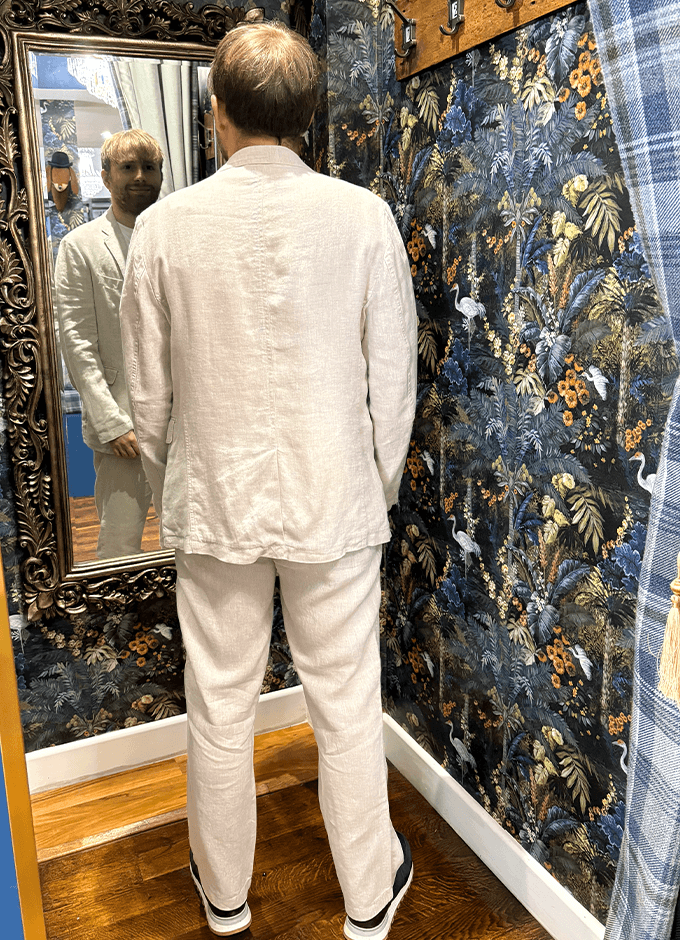 Spencer Bay Trouser | Oatmeal