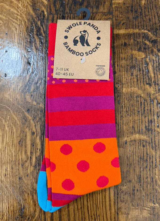 Swole Panda | Spots & Stripes Socks