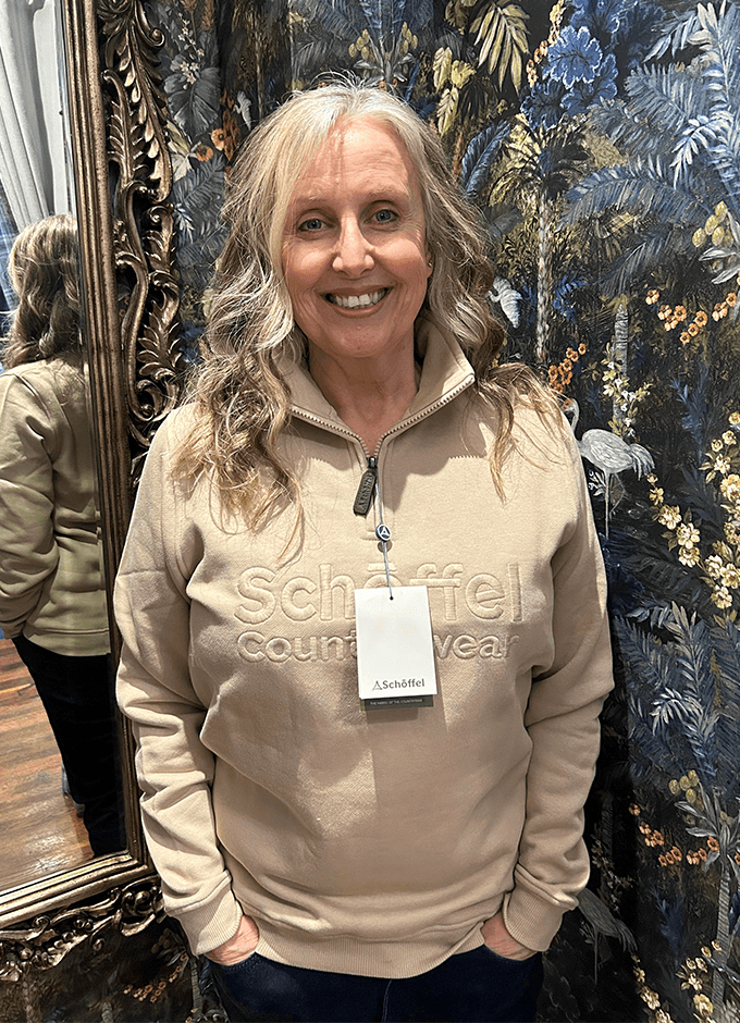 St Issey Quarter Zip Sweatshirt | Coblestone