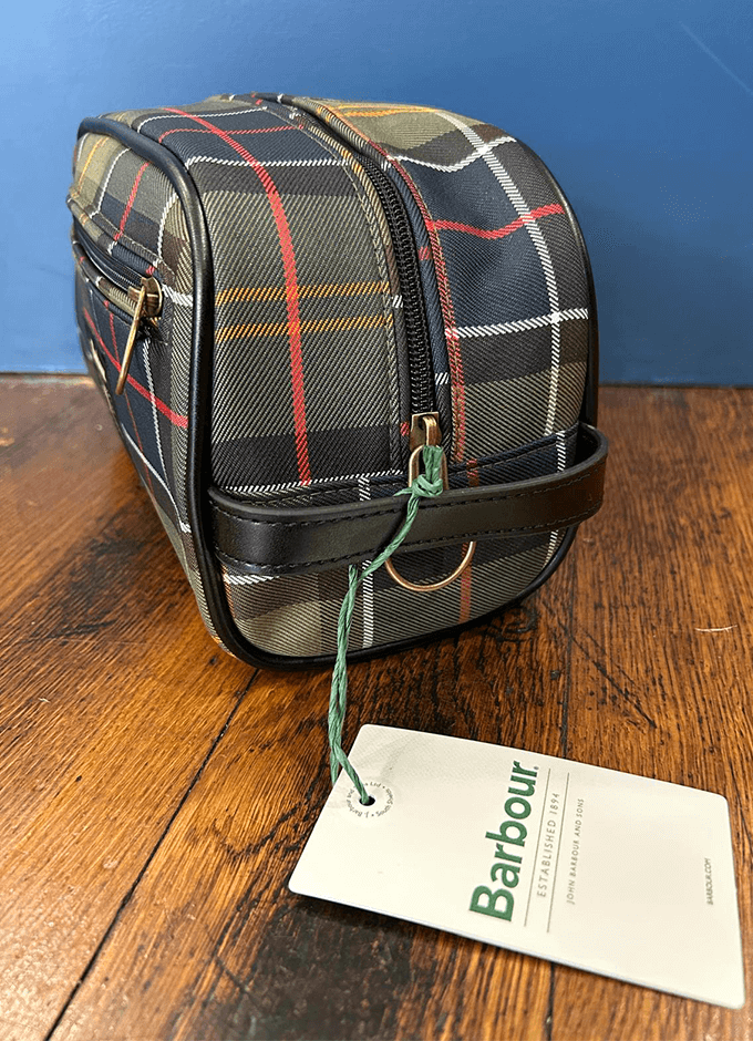 Tartan Washbag