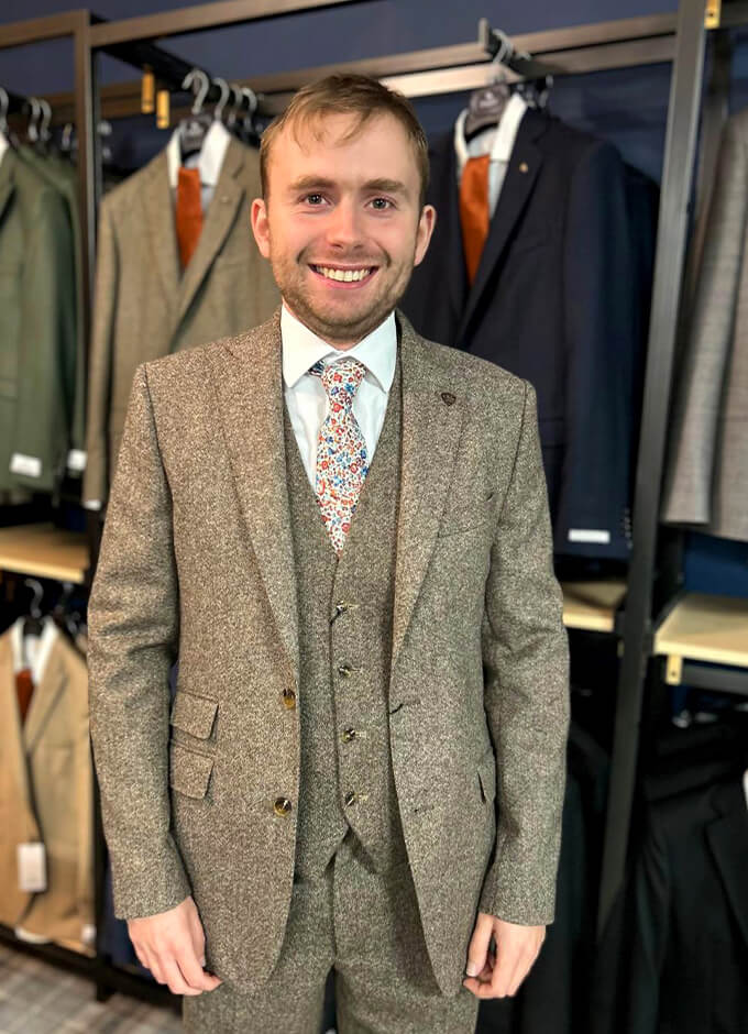 Tiberton Brown Moon Tweed Jacket