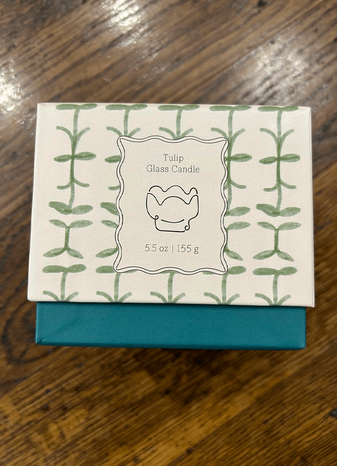 Tulip Verbena & Lemongrass | Soy Wax Candle 5.5oz / 155g