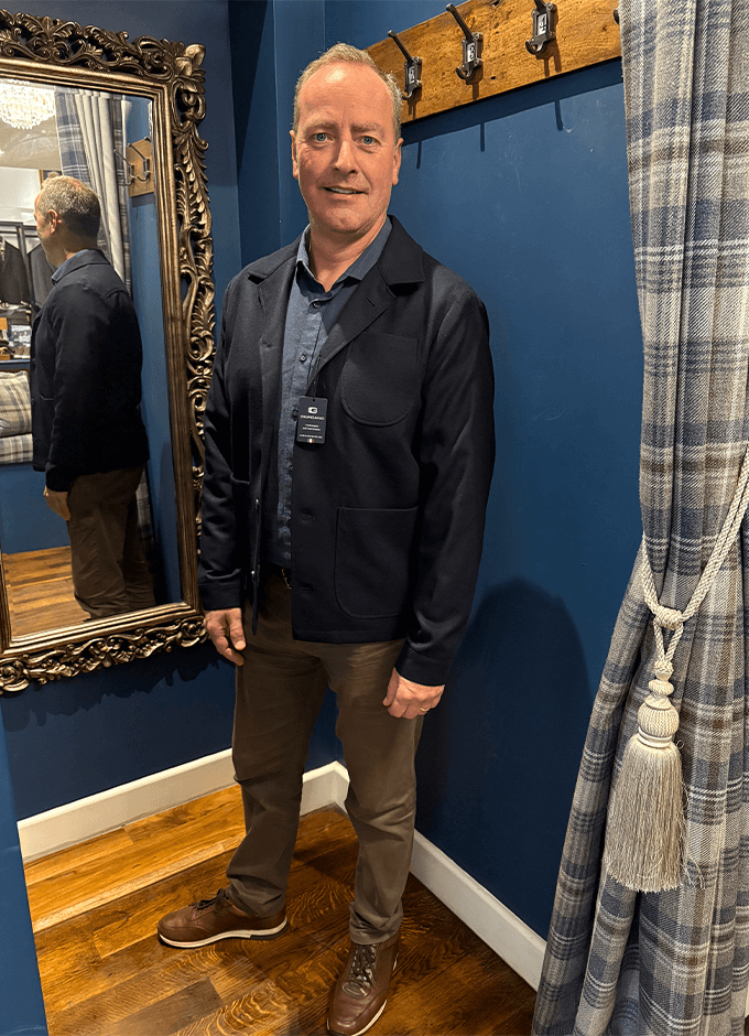 Vittorio Overshirt/jacket | Navy