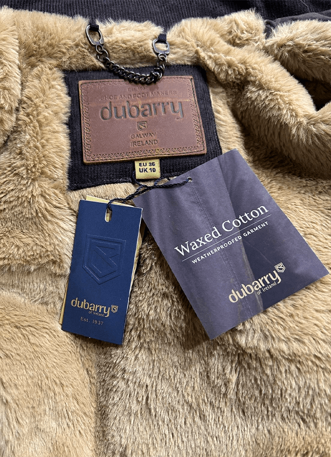 Gandon Women's Wax Cotton Coat | Verdigris