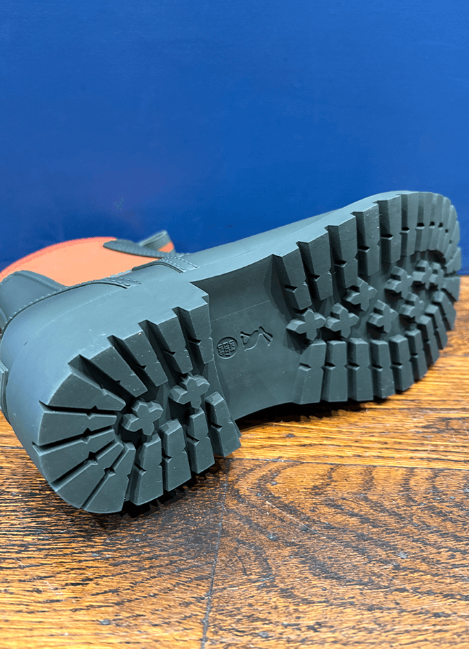 Oakfield Green Short Neoprene Lined Wellies