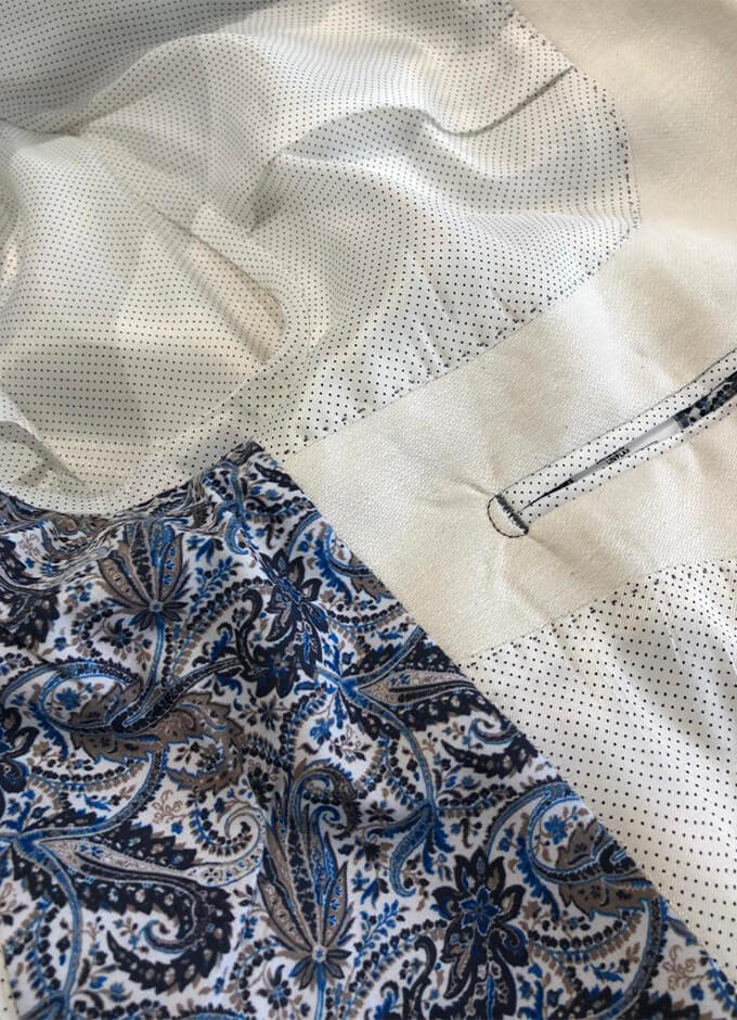 White | Linen Jacket