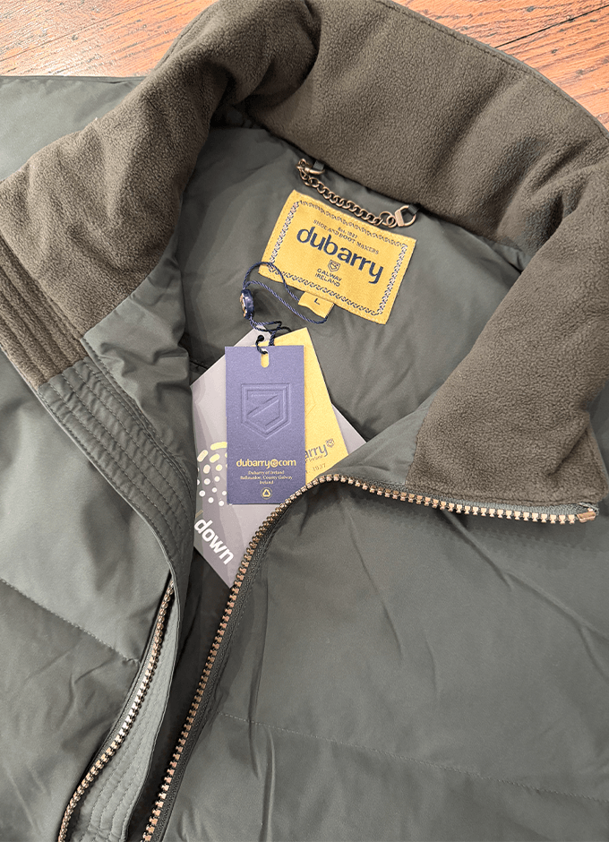 Woodstock Quilted Gilet | Olive