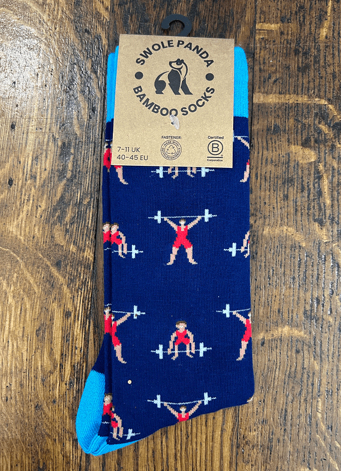 Swole Panda| Weight Lifter Socks