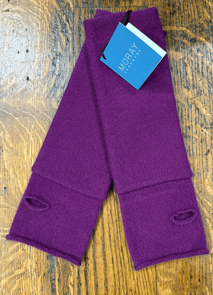 Wrist Warmers | Blackcurrant