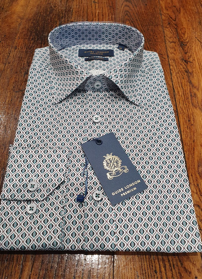 Art Deco Print Shirt