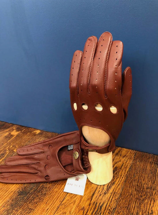 Leather Driving Glove | English Tan