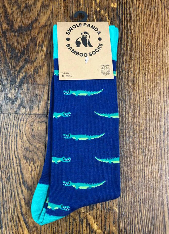 Swole Panda | Crocodile Socks
