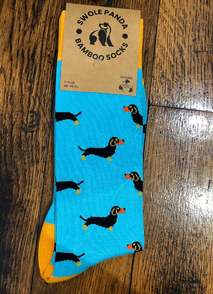 Swole Panda | Dachshund Socks