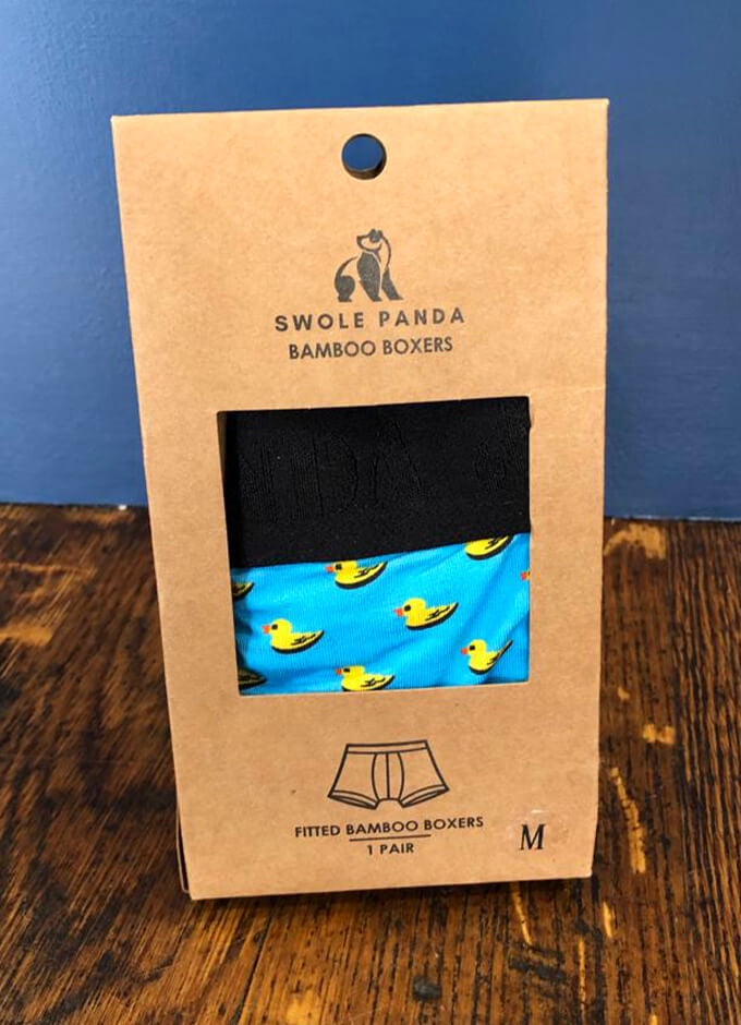 Swole Panda Bamboo Boxers | Ducks