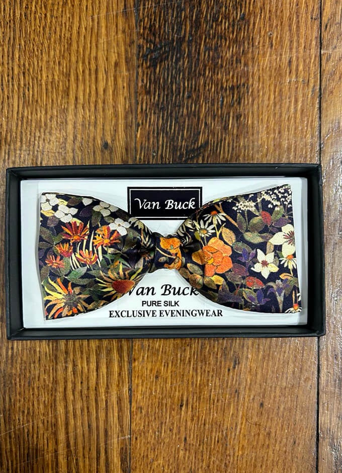 Silk Pre Tied Bow | Faria Flowers | Made with Liberty Fabric