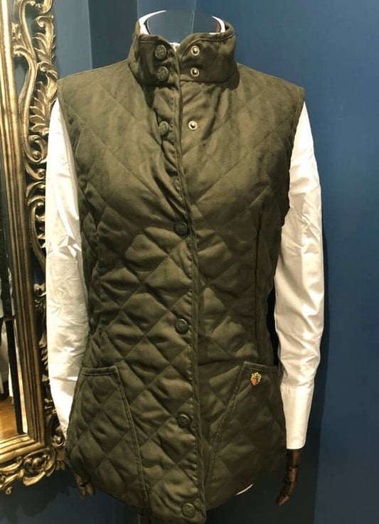 Felwell Quilted Gilet | Olive