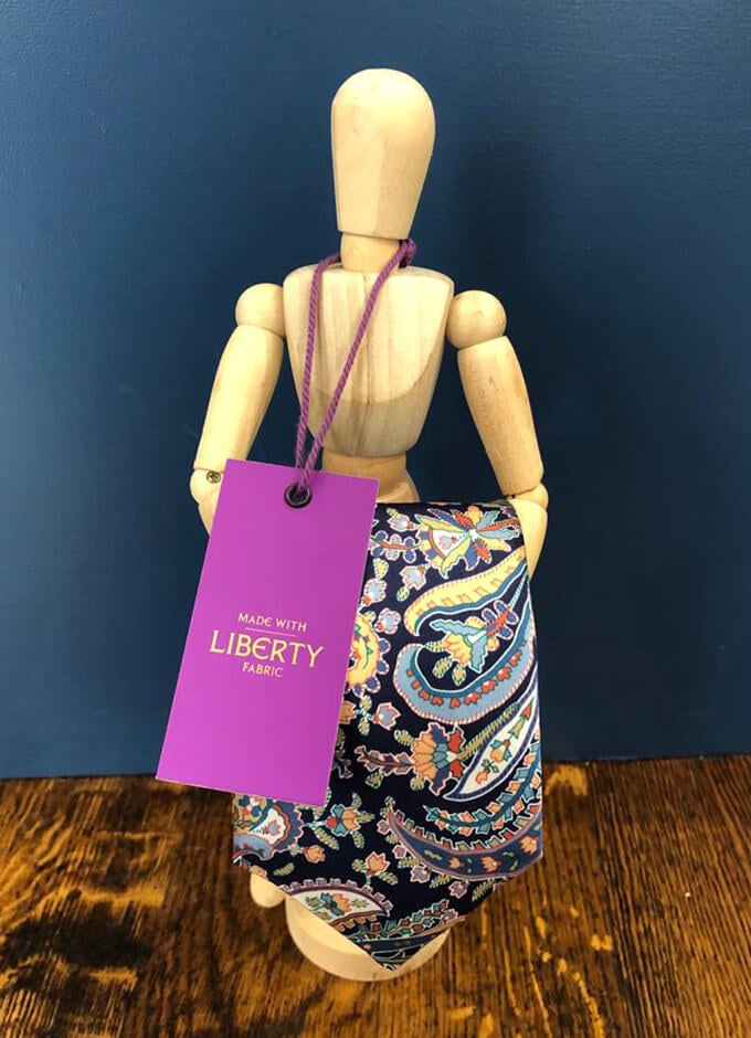 Silk Tie | Great Missenden | Made with Liberty Fabric