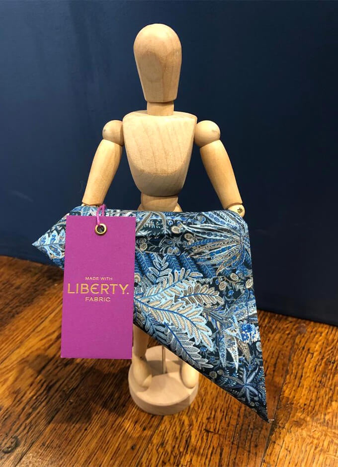 Pocket Square | Grosvenor Voyage | Made With Liberty Fabric