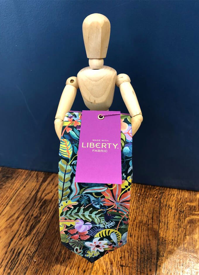 Tie | Jungle | Made with Liberty Fabric